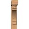 Ekena Millwork Merced Block Smooth Bracket w/ Offset Brace, Western Red Cedar, 7 1/2"W x 32"D x 36"H BKT0806X32X36MRC05SWR - alternate 3